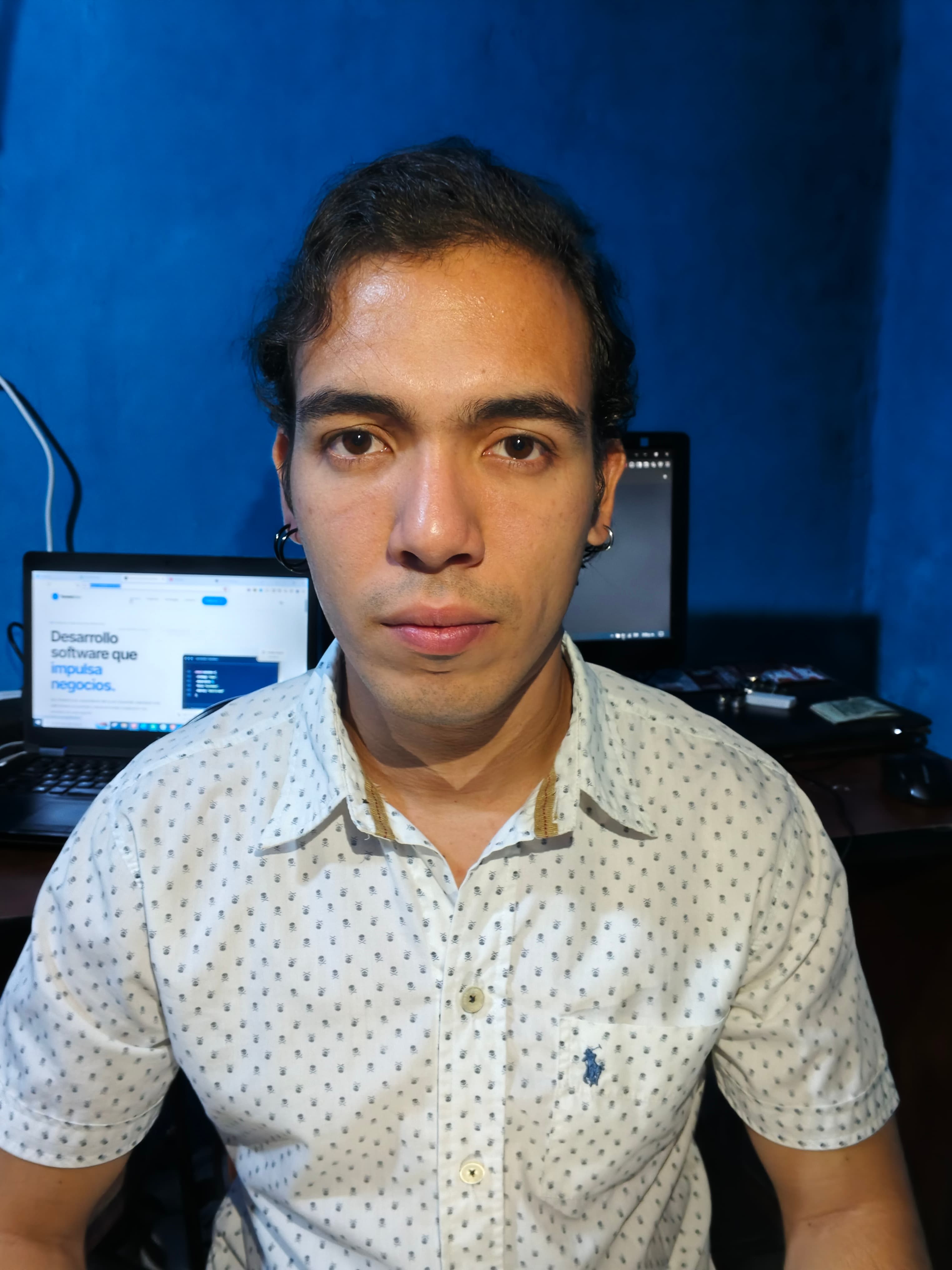 Retrato de Yonnel Moises Licon Licon